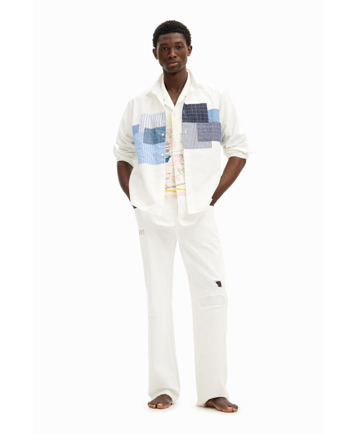 Desigual Men's Patch shirt