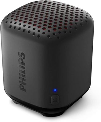 Portable Bluetooth Speaker, IPX7 Water-Resistant, Compact Design, Built-in Microphone