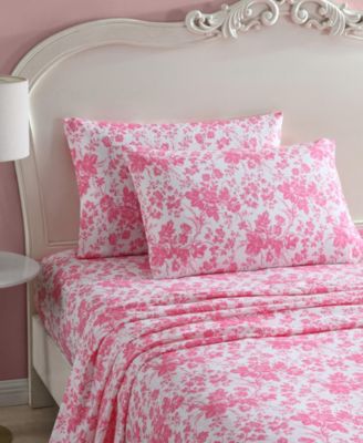 Printed Microfiber 3 Piece Sheet Set, Twin XL