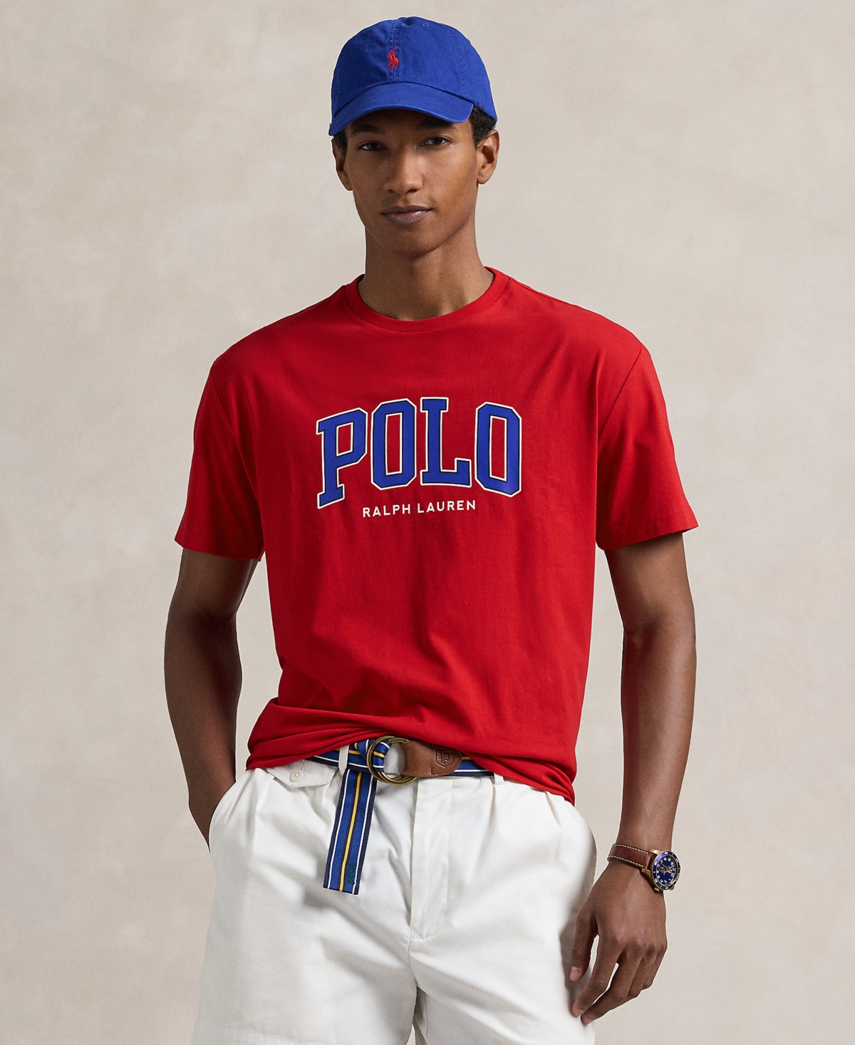 Polo Ralph Lauren Men's Custom Classic Fit Soft Cotton T-shirt In Rl 2000 Red