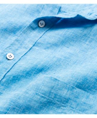 Men's Coromandel Linen Long Sleeve Slim Fit Shirt