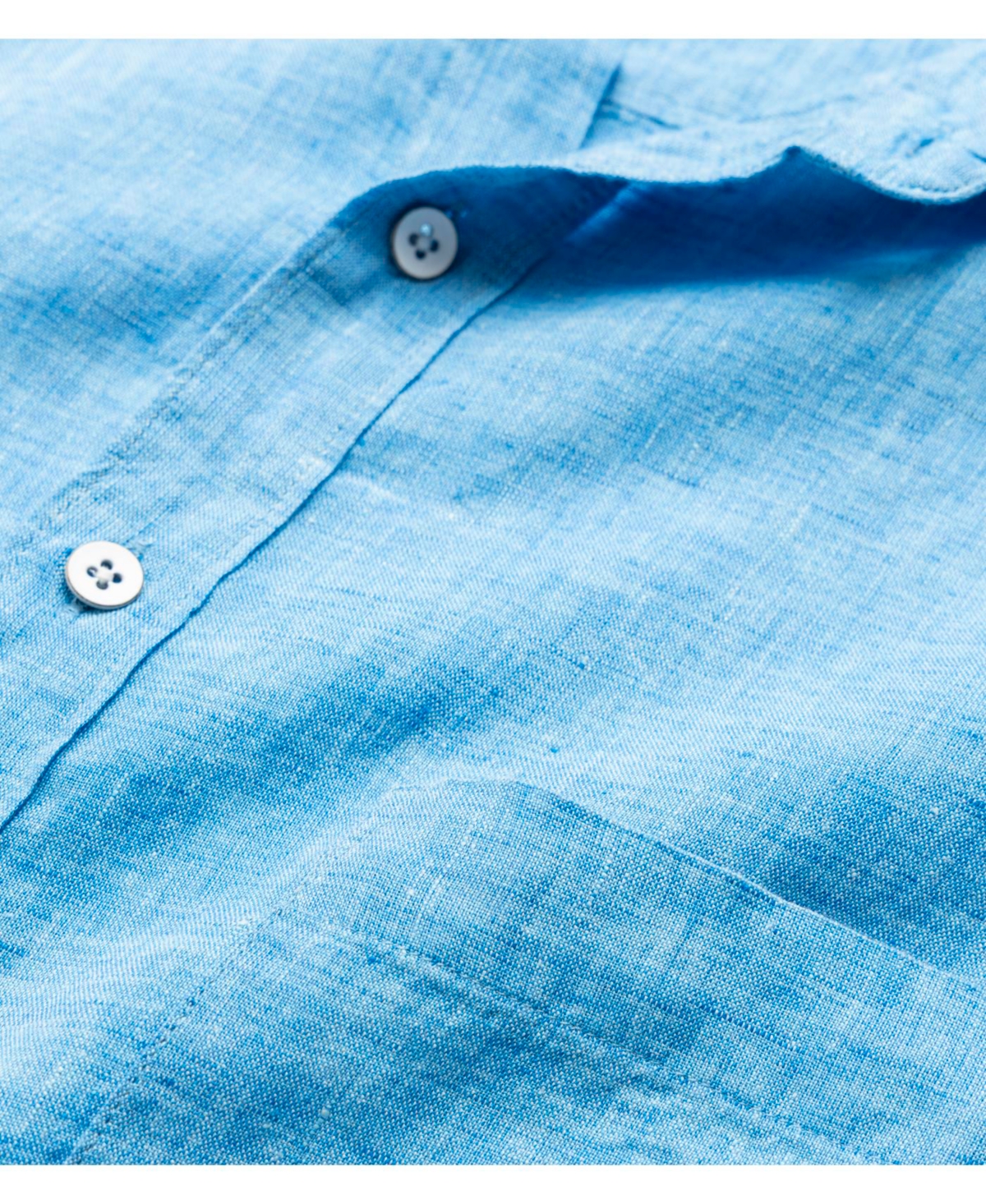 Rodd Gunn Men's Coromandel Linen Long Sleeve Slim Fit Shirt