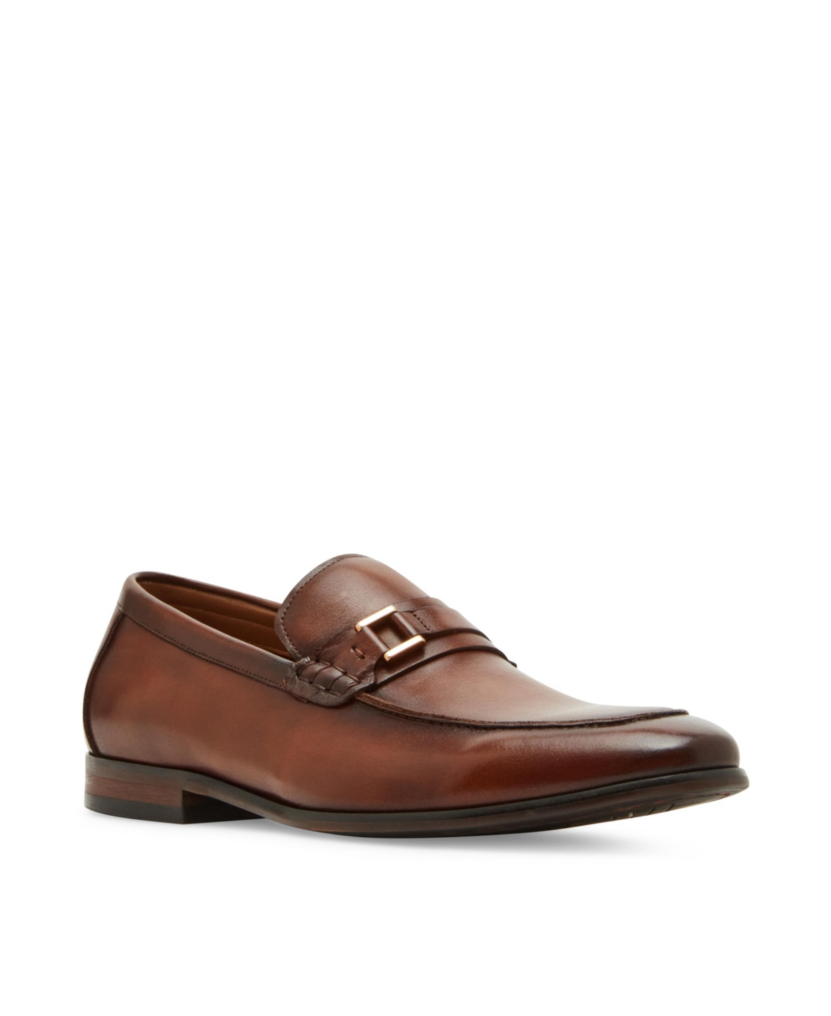 Steve Madden Shylo Loafer In Tan Leather