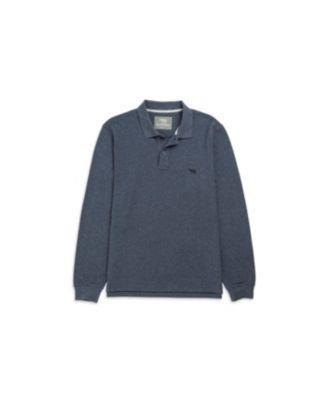 Men's The Gunn Long Sleeve Slim Fit Polo Shirt