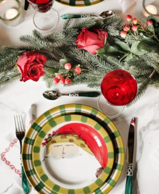 Old St. Nick Brown Salad Plate