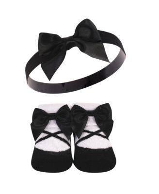 Baby Girls 10Pc Headband and Socks Set