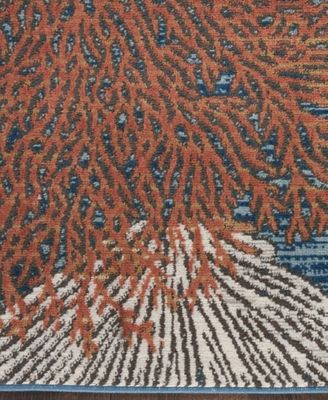 Seaside SDS04 2'3"x7'6" Runner Area Rug