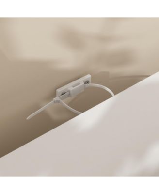  White Wooden 63 in. W 12-Drawer Chest of Drawers Modern European Style Storage Dresser