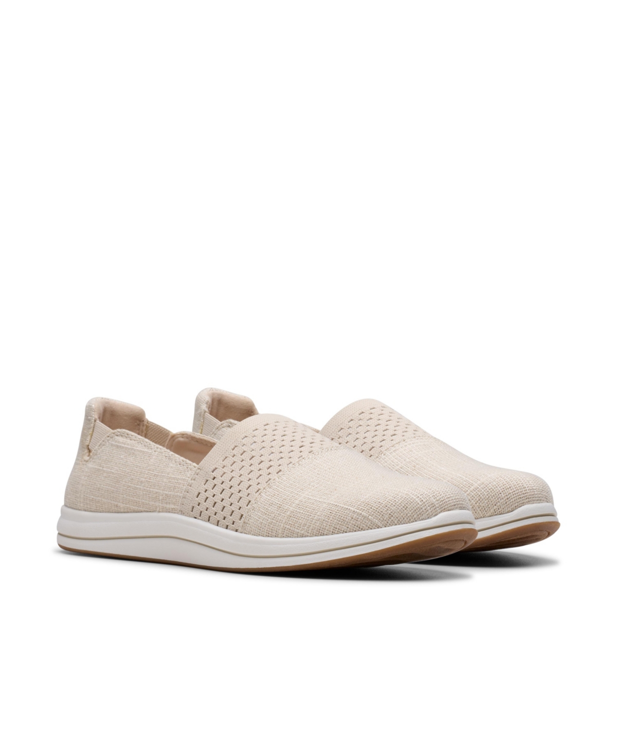 Clarks Breeze Vibe In Natural Interest Textile
