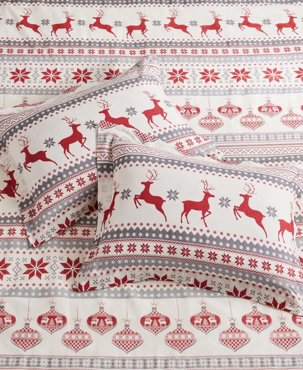 Levtex Silent Night Reversible 2-pc. Comforter Set, Twin/twin Xl In Red