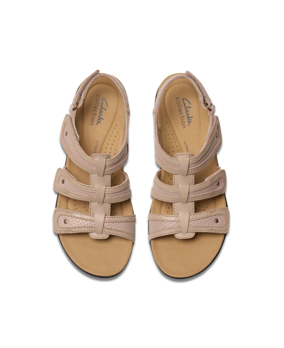 Clarks Laurieann Vine In Beige Leather In Sand Leather