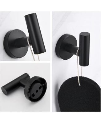 3-Piece Bathroom Hardware Set for Towel Bars, Hooks, and Accessories