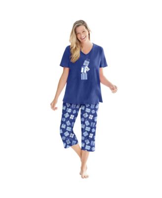 Women's Dreams and Co. 2-Piece Capri PJ Set