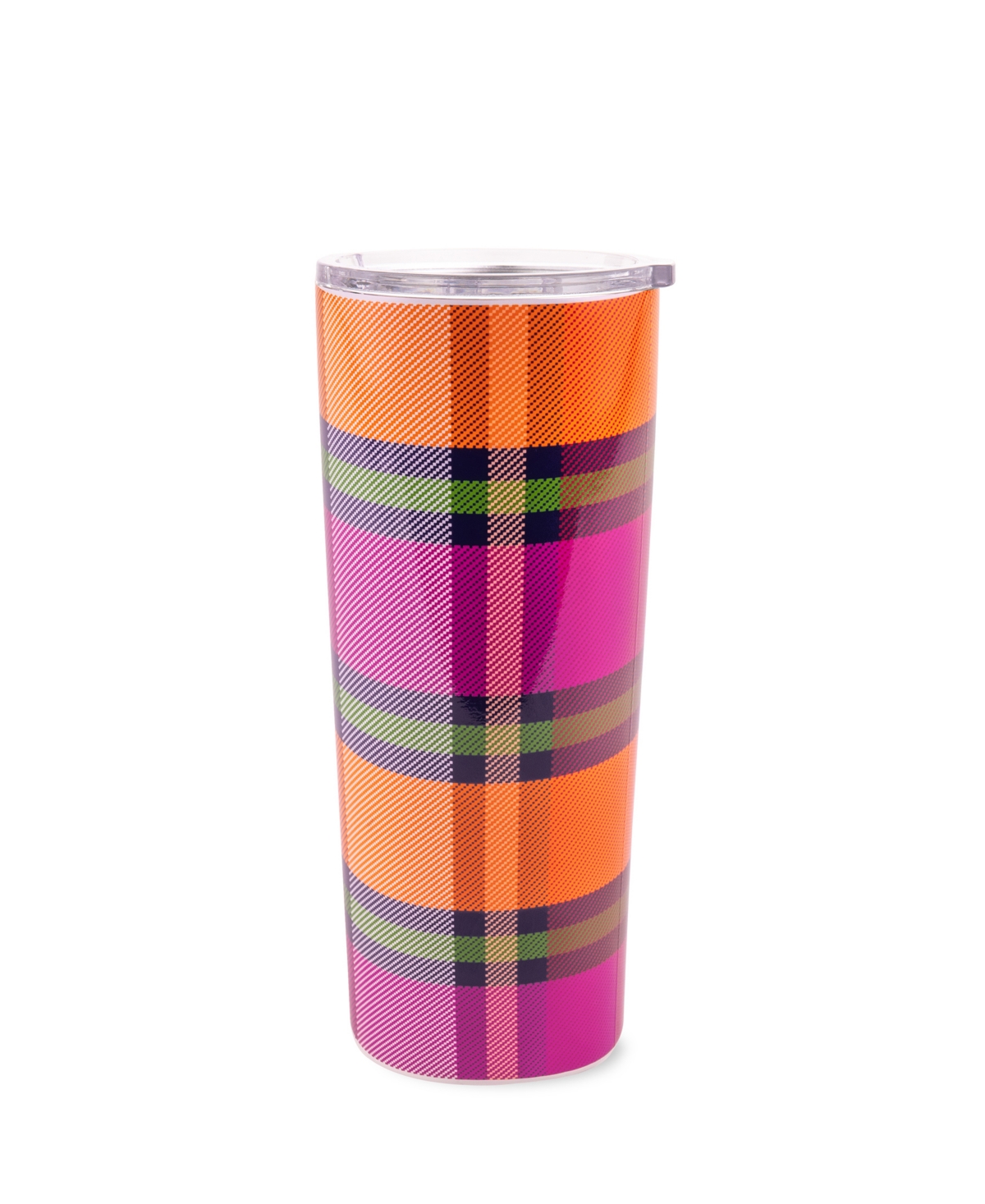 New York Stainless Steel Tumbler - Grand Plaid Duo