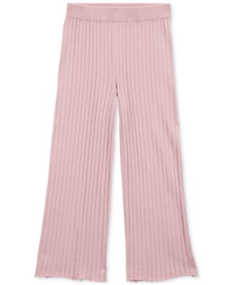 Carter's - Little & Big Girls Sweater-Knit Cotton Pull-On Flare Pants