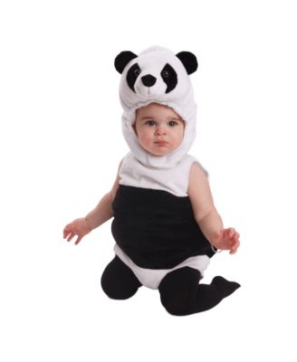 Panda Onesie and Hood Costume Set Infants Boys Girls