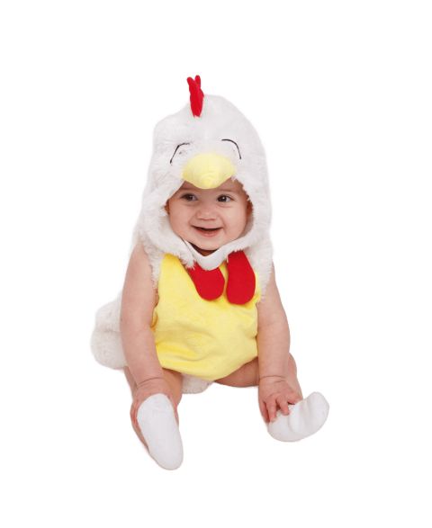 Dress Up America Rooster Onesie & Hood Costume Set - Infants Boys & Girls