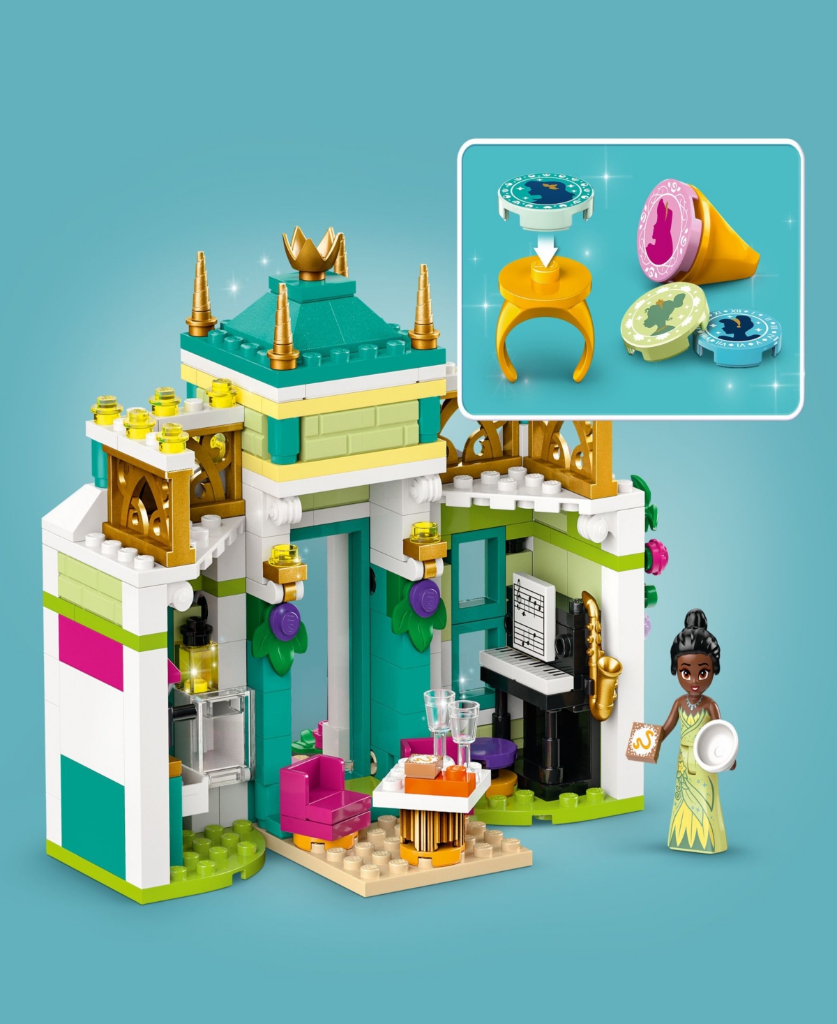 Shop Lego Disney Princess Market Adventure Toy Set 43246, 817 Pieces In Multicolor