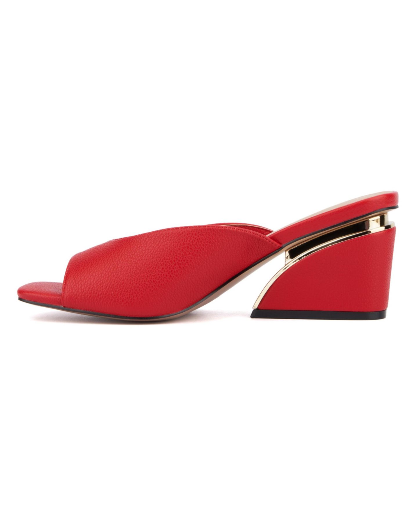 Женские сандалии Torgeis Carissa Wedge Slide Sandal, цвет: Красный — фото 8