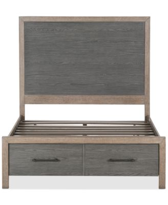 Furniture CLOSEOUT! Portmore Queen Panel Storage Bed (with soft close drawers), Created for Macy's