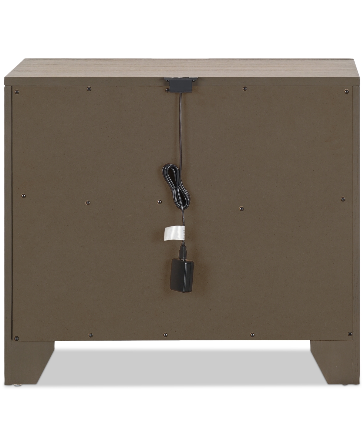 Macy's Portmore 2-drawer Nightstand (soft Close Drawers), Created For  In Brown