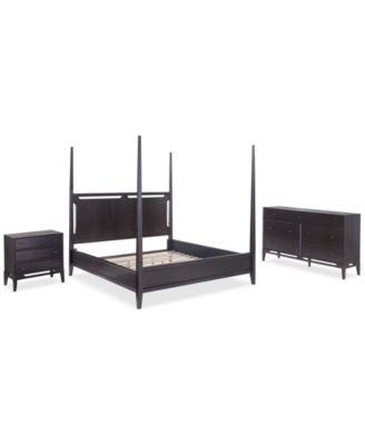Addelyn 3 Pc. Set (California King Poster Bed, Dresser & 3-Drawer Nightstand)