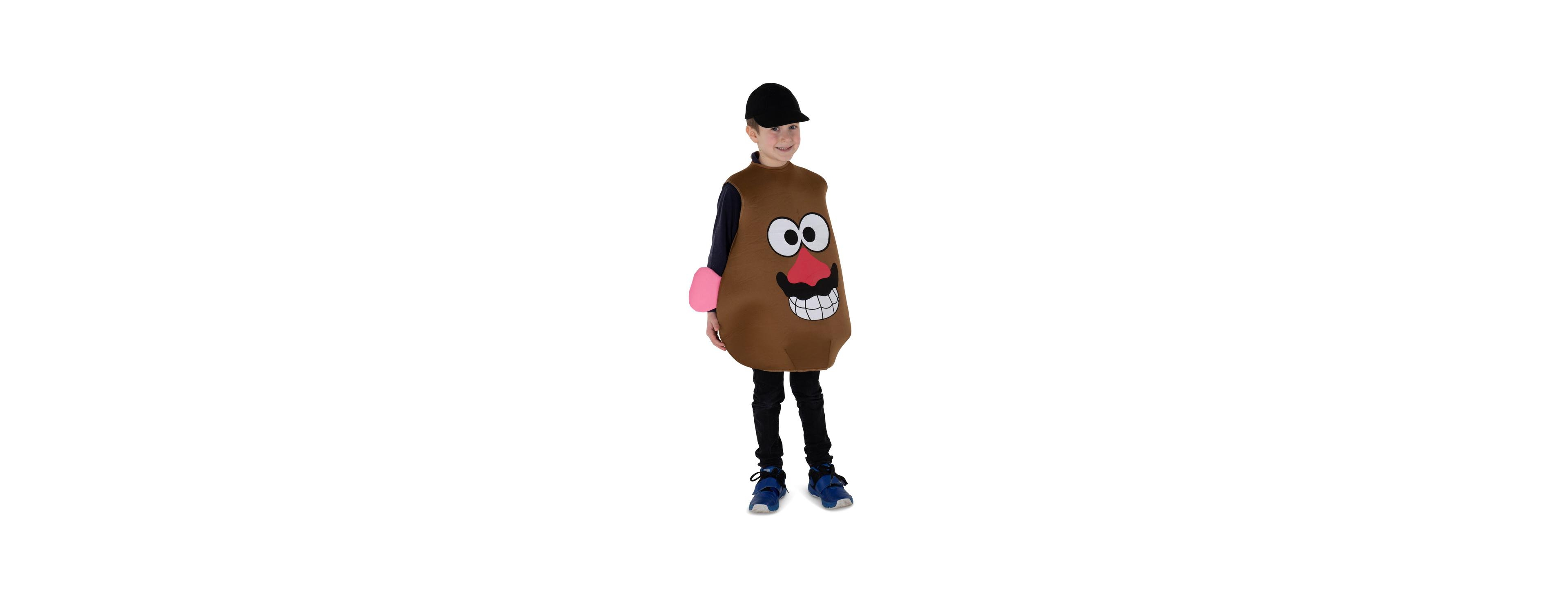 Dress Up America Kids Mr. Potato Tunic and Cap Costume Set