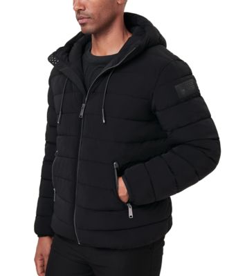 Men's Rail Quilted Hood Puffer Jacket
