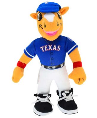 Rangers Captain  The mascot of the Texas Rangers. in RED