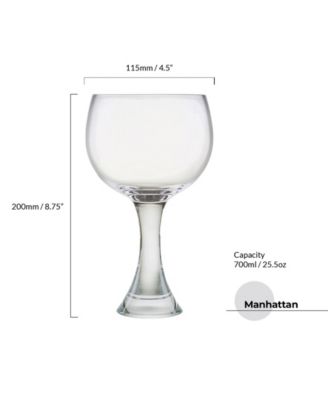 Manhattan Gin Glasses, Set of 2