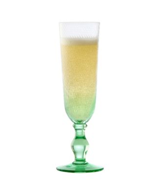 Swirl Champagne Flutes, Set of 4