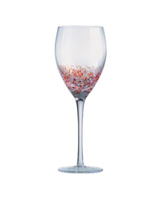 Speckle Wine Glasses, Set of 4