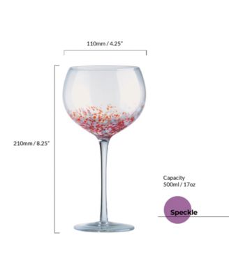 Speckle Gin Glasses, Set of 4