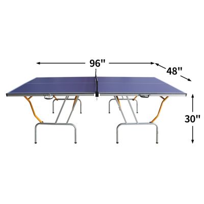 Streamdale Compact Foldable Ping-Pong Table Set Table, Paddles, Net, Balls