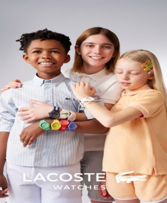 Kids Mini Tennis White Silicone Strap Watch 34.5mm