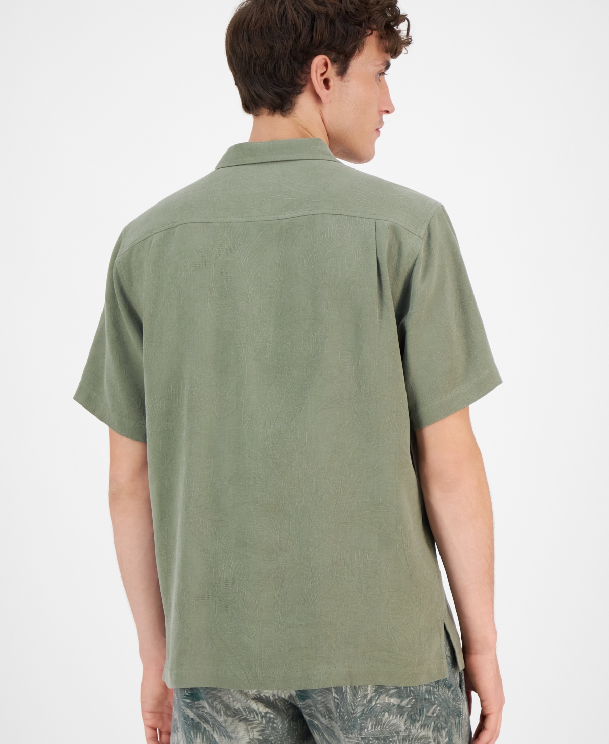 Tommy Bahama Men's Al Fresco Tropics Silk Short-sleeve Shirt