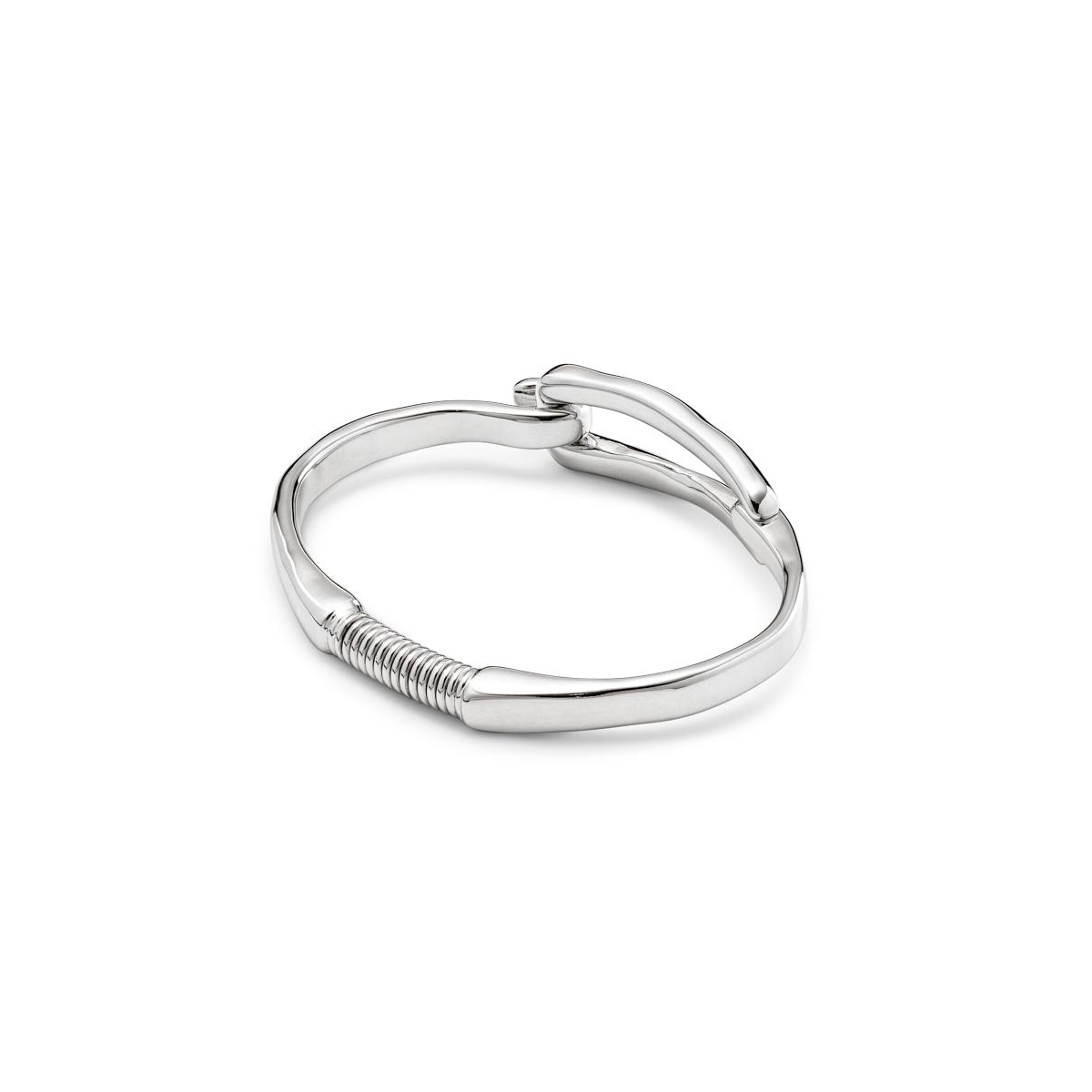 Unode50 Tied Bracelet In Silver In Silver