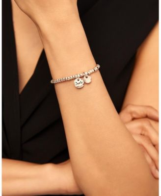 Sterling Silver Rounded Bead Bracelet