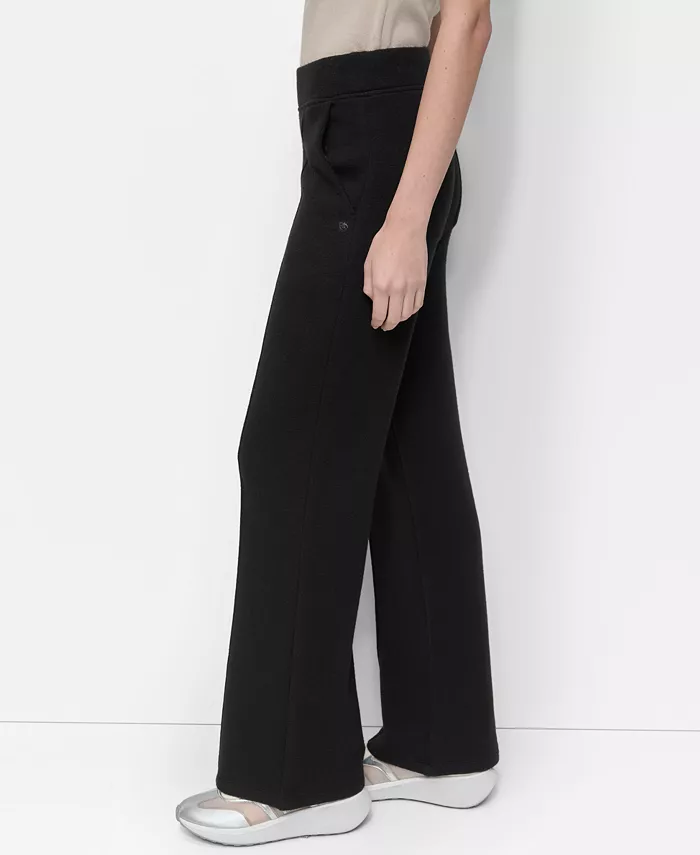 Women's Knit Pull-On Wide-Leg Pants - thumbnail 8