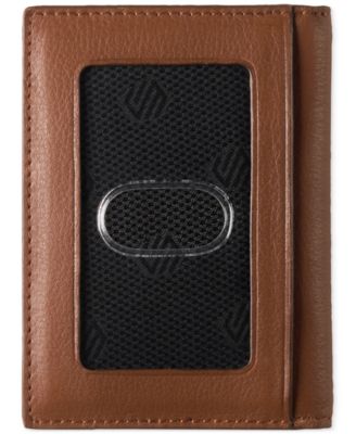 Men's Pebbled Leather Bifold Wallet