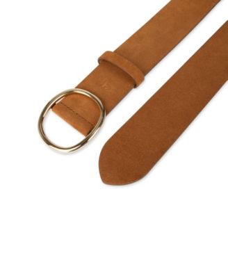 Women's Fully Adjustable Suede Slider Belt