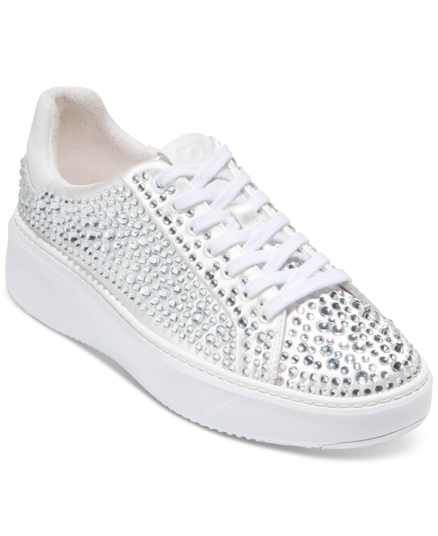 Женские кроссовки Cole Haan Leather Grandpro Topspin Casual, цвет: Чёрный — фото 6