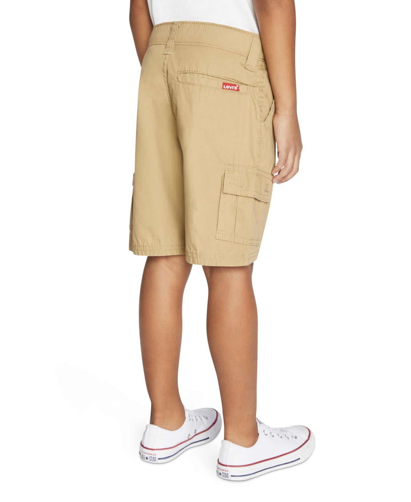 Шорты Levi's Relaxed Fit Adjustable Waist Cargo для мальчиков, цвет: Золотой — фото 4