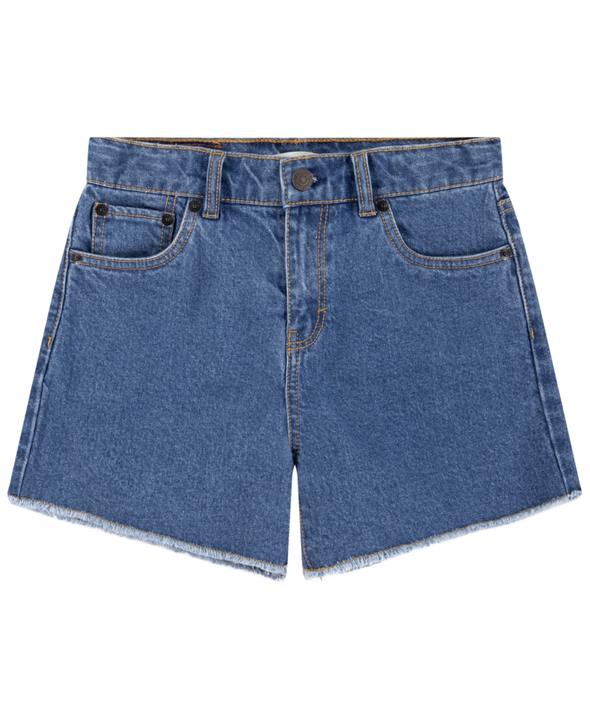 Shop Levi's Little Girls A-line Shorts In Hold My Purse