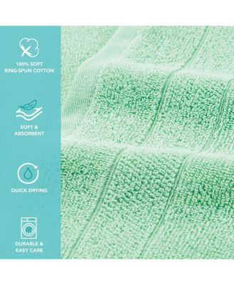 Family Essentials Cotton Washcloths, 12-Pack, 12" x 12"