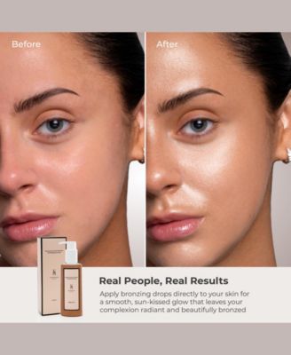 Anti-Pollution Bronzing Drops with Hyaluronic Acid & Collagen