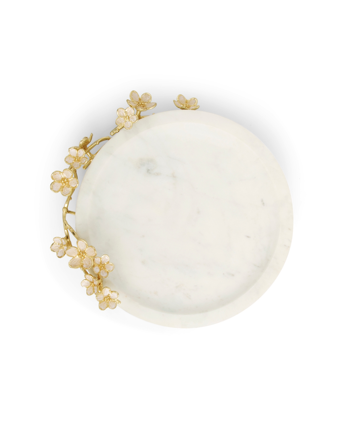 Michael Aram Cherry Blossom Trinket Tray In Gold