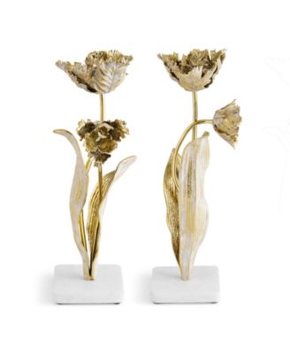 Tulip Candleholders, Set of 2