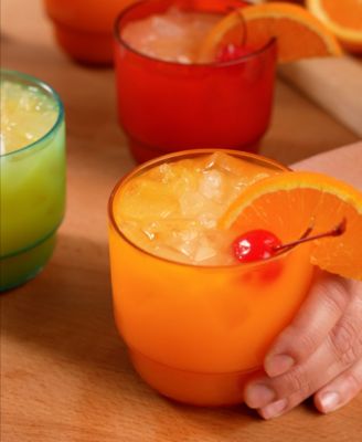 5 Piece Acrylic Pitcher & Glasses Drinkware Set