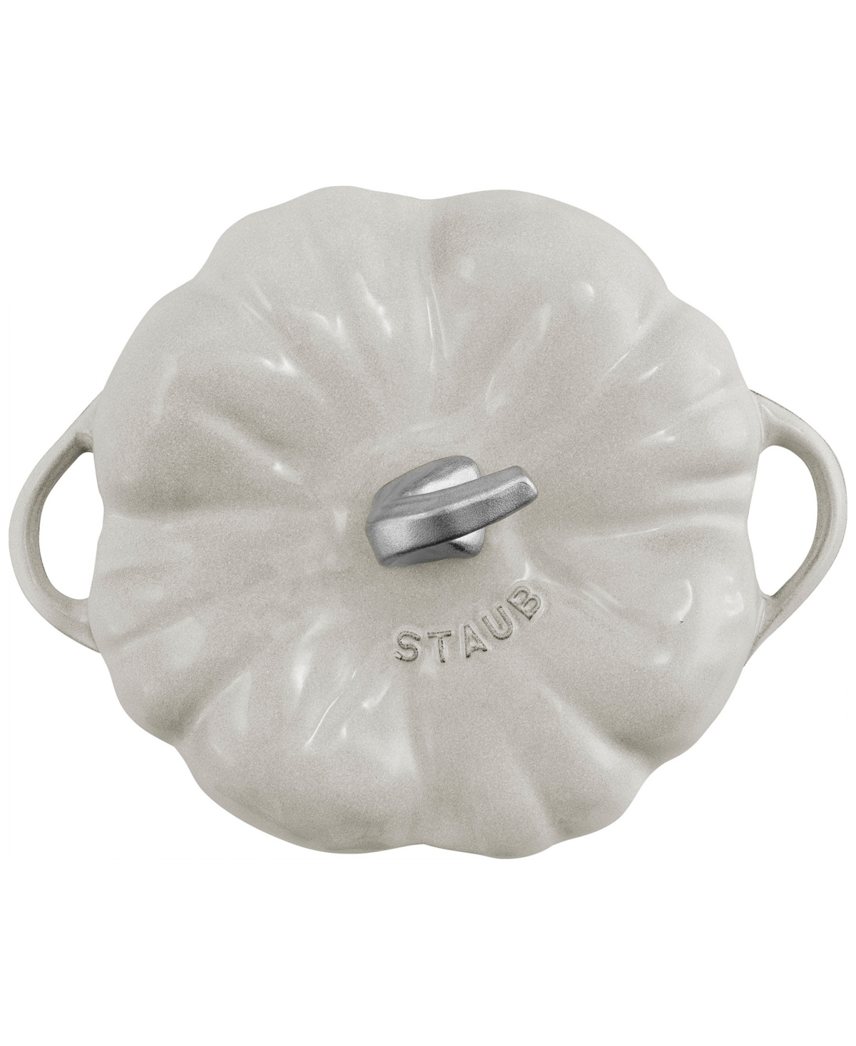 Staub Cast Iron 3.5-qt Pumpkin Cocotte With Stainless Steel Knob